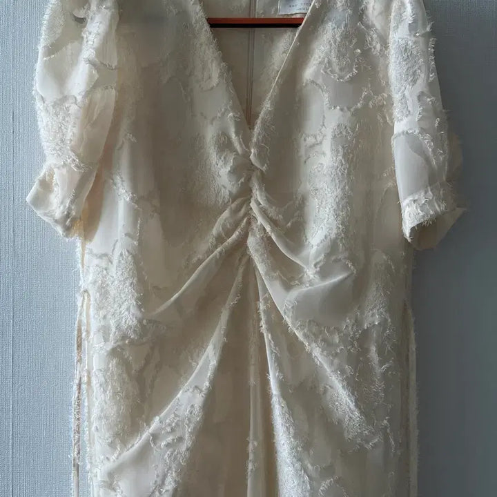 [BUNJANG] Bridal Shower Ivory Long Dress / 브라이덜샤워 원피스