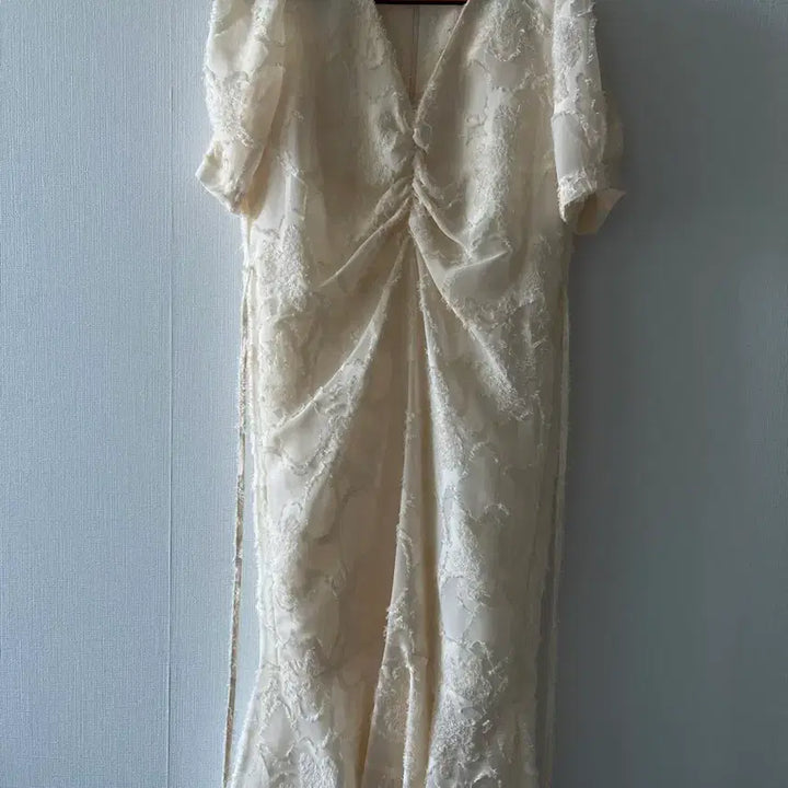 [BUNJANG] Bridal Shower Ivory Long Dress / 브라이덜샤워 원피스