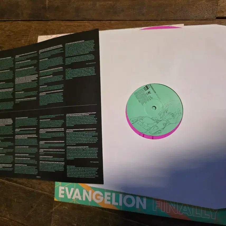 [BUNJANG] Evangelion LP 2-Disc Set / 에반게리온 lp 2종