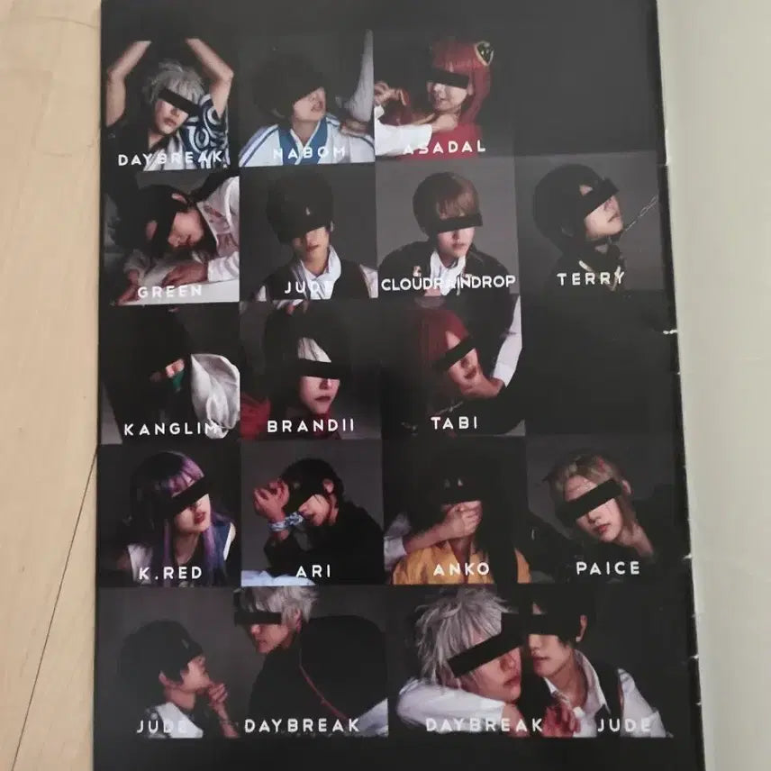 [BUNJANG] Gintama Cosplay Photobook Set / 은혼 코스프레 포토북 세트 판매