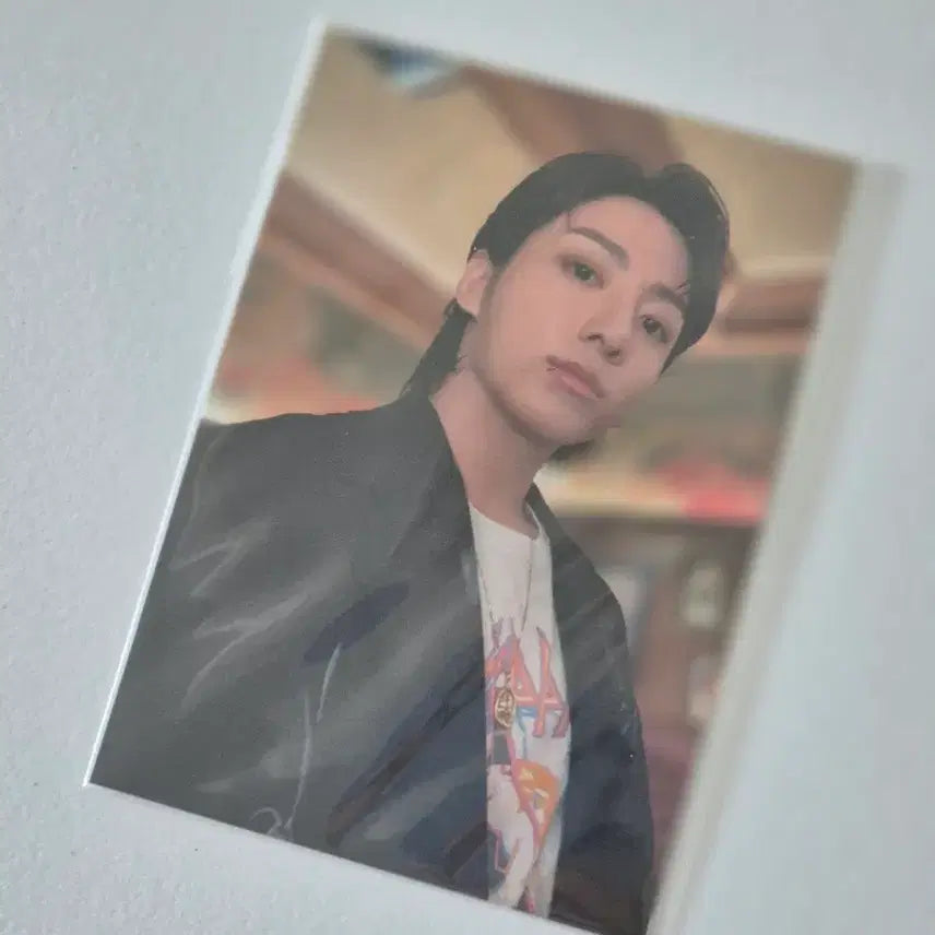 [BUNJANG] BTS Jungkook Seven Shirt Much Photocard / 정국 세븐 셔츠 머치 포카