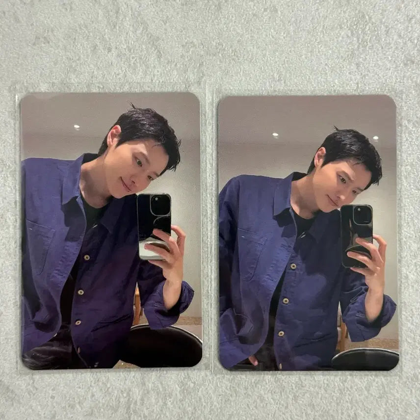 [BUNJANG] WOODZ Mirror Selfie POB Photocard Set / WOODZ(우즈) 거울셀카 특전포카2장