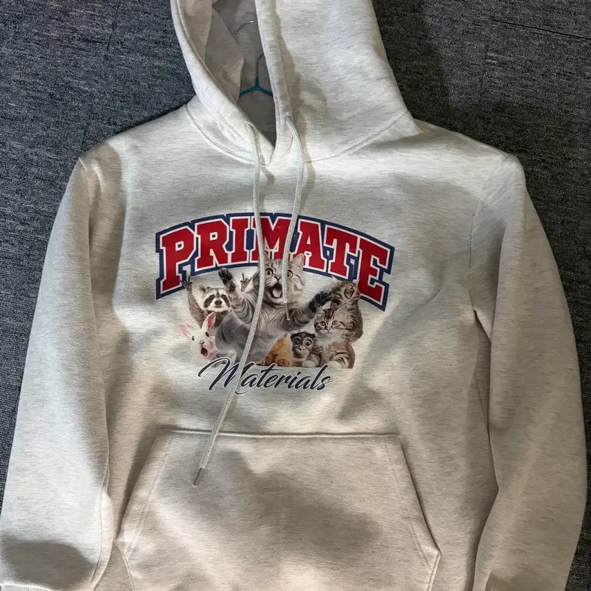 [SOLD OUT] 기모 고양이 프린팅 후드티