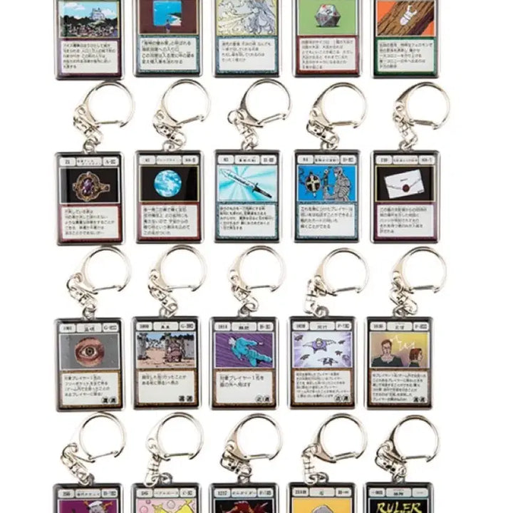 [BUNJANG] Hunter x Hunter Greed Island Art Exhibition Complete Set Keychains / 헌터헌터 원화전 그리드아일랜드 키링 전종 판매