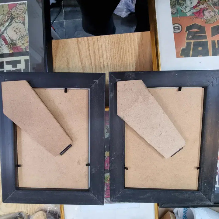 [BUNJANG] Vintage Comic Book Cover Frame Set / 추억의 옛날 만화 자료 액자 6개 일괄 어릴 적 보던 추억의 만화책 표지