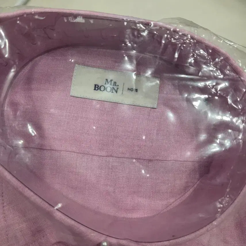 [BUNJANG] Man On The Boon Pink Shirt - Size 39 / 맨온더분 핑크 셔츠 39사이즈