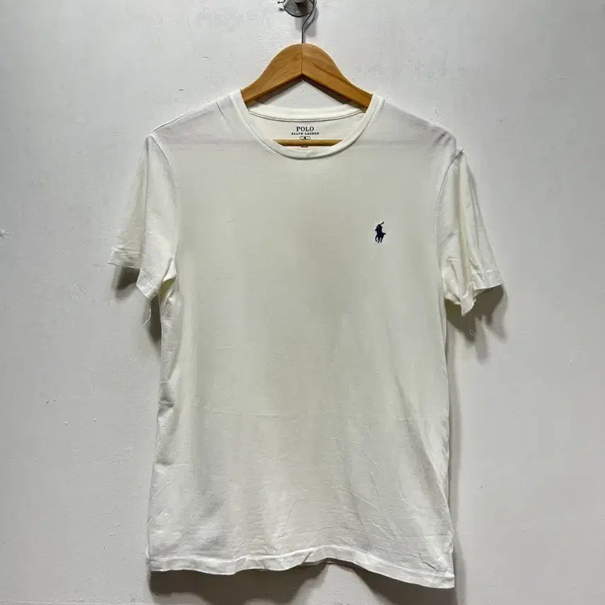 [BUNJANG] Polo Ralph Lauren White T-shirt M / 폴로 랄프로렌 흰색 반팔 티셔츠 M