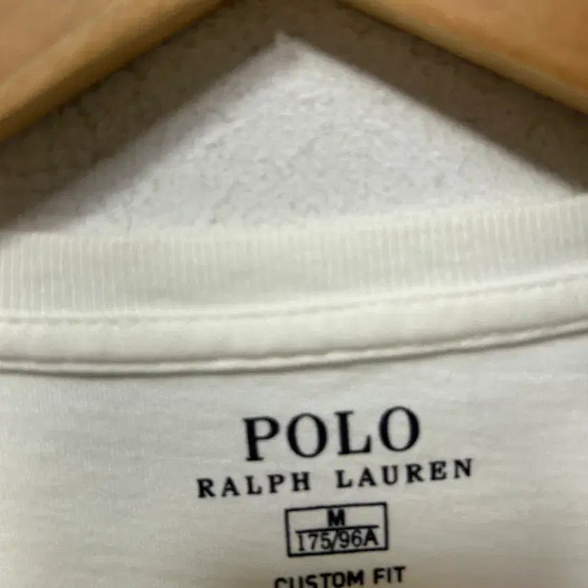 [BUNJANG] Polo Ralph Lauren White T-shirt M / 폴로 랄프로렌 흰색 반팔 티셔츠 M