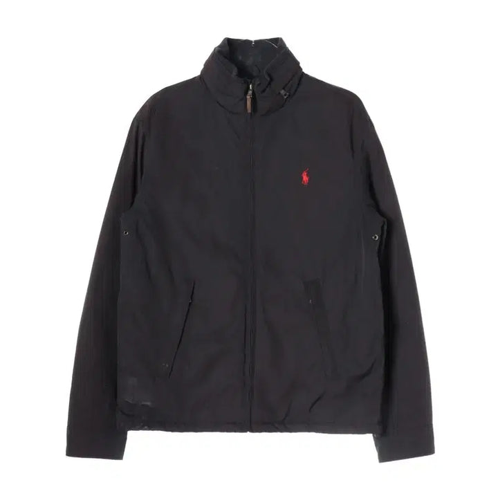 [BUNJANG] Polo Ralph Lauren Black Fleece Lined Zip-Up Jacket (Size S) / 폴로 랄프로렌 블랙 플리스라인 자켓 S