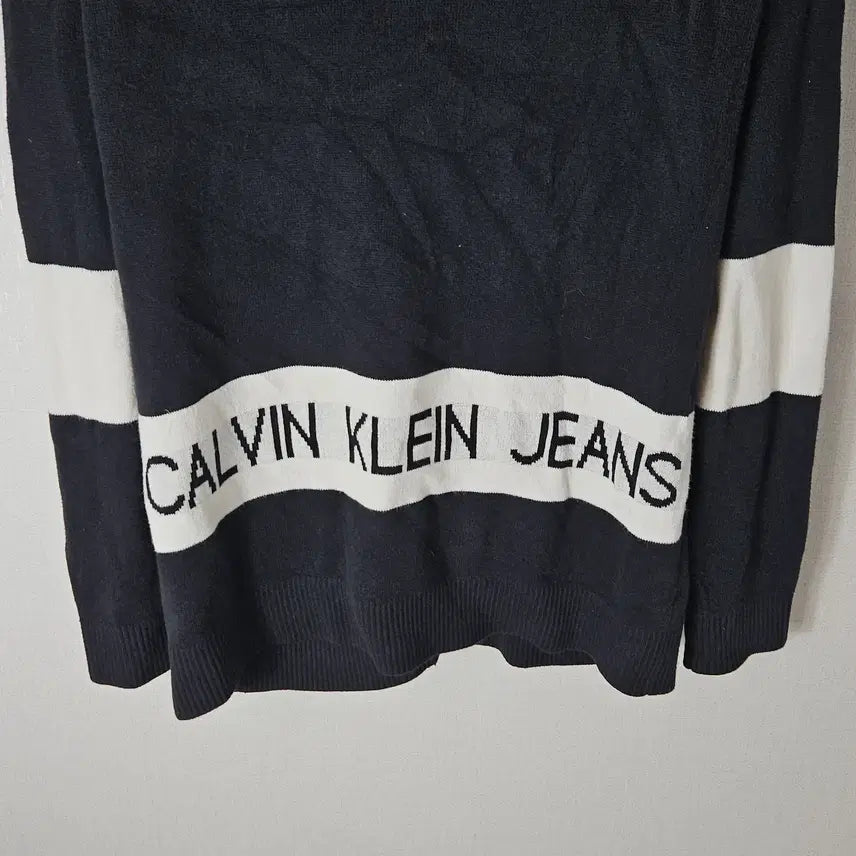 [BUNJANG] Calvin Klein Jeans Long Knit Cardigan M / 캘빈클라인 진스 가디건 니트 롱 M 남성