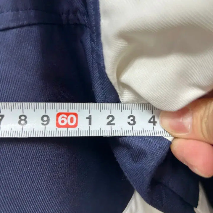 [BUNJANG] Ellesse Navy White Windbreaker Jacket M / 엘레쎄 네이비 화이트 바람막이 자켓 M