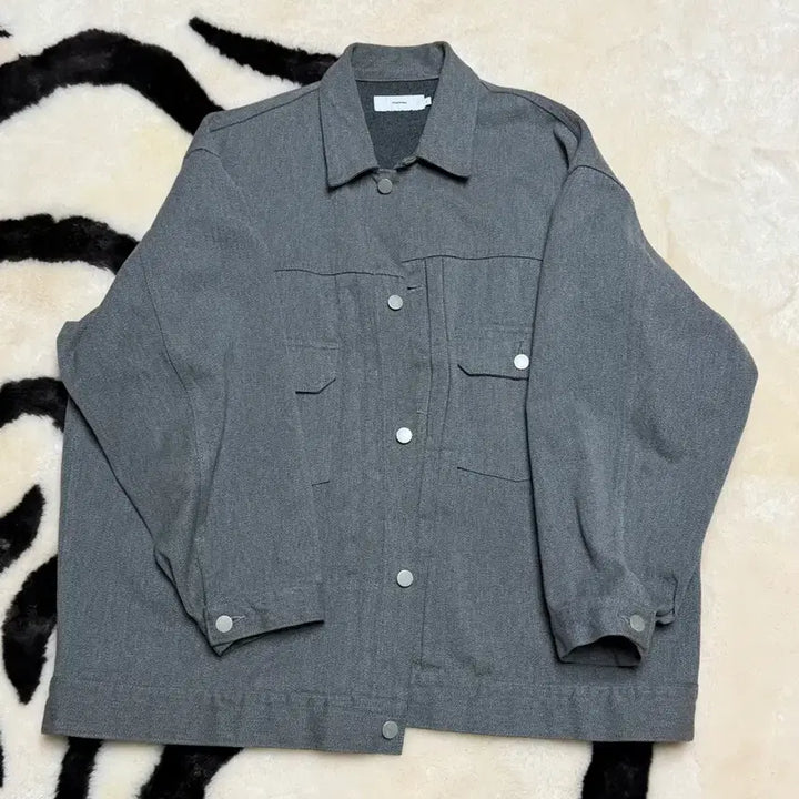 [BUNJANG] Graphpaper Colorfast Denim Trucker Jacket / (1) 그라프페이퍼 컬러페스트 데님 트러커 (데님자켓)