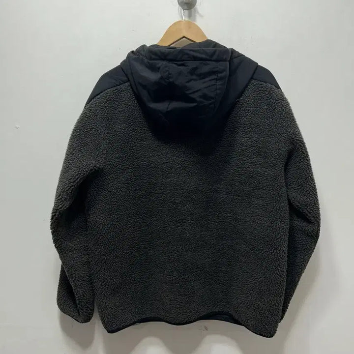 [BUNJANG] Nepa Black Fleece Hoodie L / 네파 검정색 후리스 후드집업 L