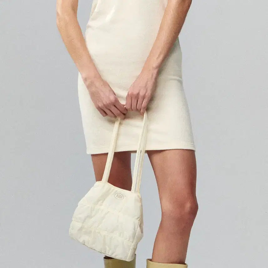 [BUNJANG] Kijun Macaron Bag - Pale Yellow Shoulder Bag / kijun 기준 숄더백 페일 옐로우 Macaron Bag
