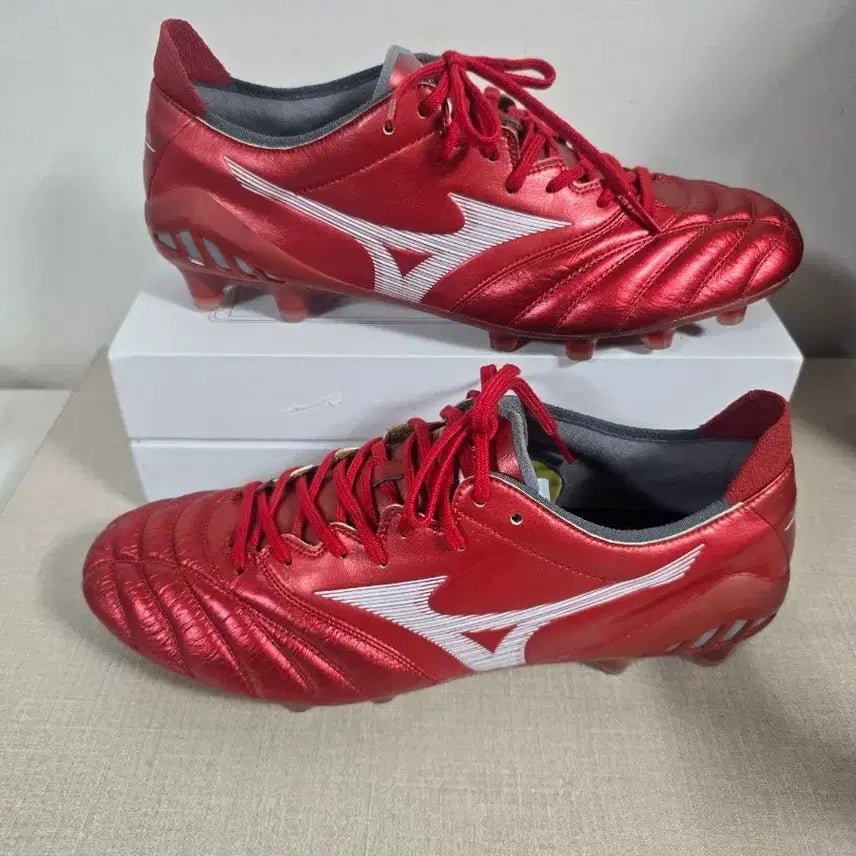 [SOLD OUT] 미즈노 모렐리아 네오 축구화 레드  270