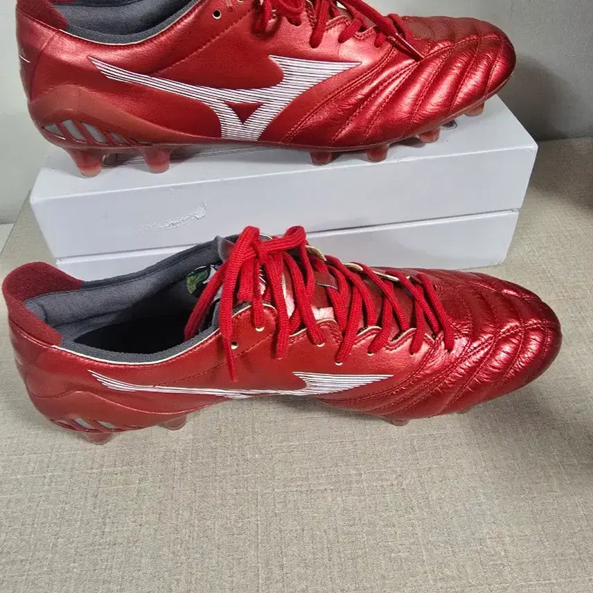 [SOLD OUT] 미즈노 모렐리아 네오 축구화 레드  270
