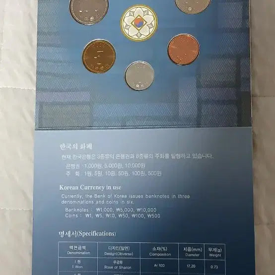 [BUNJANG] Bank of Korea 2008 Mint Set / 한국은행 주화 2008년 민트세트
