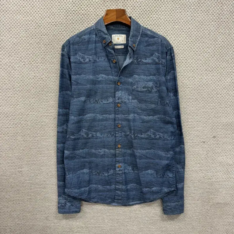 [BUNJANG] ZARA Slim Fit Long Sleeve Shirt / 자라 ZARA 슬림핏 긴팔 셔츠 S A09372