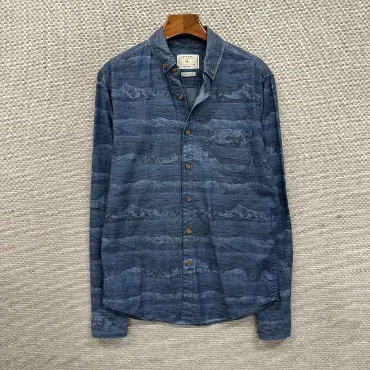 [BUNJANG] ZARA Slim Fit Long Sleeve Shirt / 자라 ZARA 슬림핏 긴팔 셔츠 S A09372