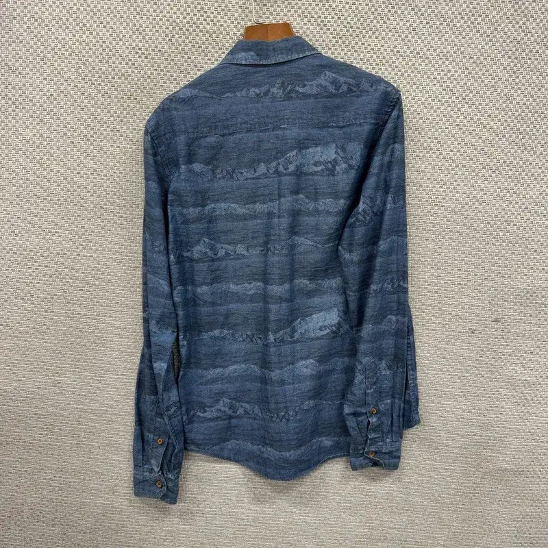 [BUNJANG] ZARA Slim Fit Long Sleeve Shirt / 자라 ZARA 슬림핏 긴팔 셔츠 S A09372