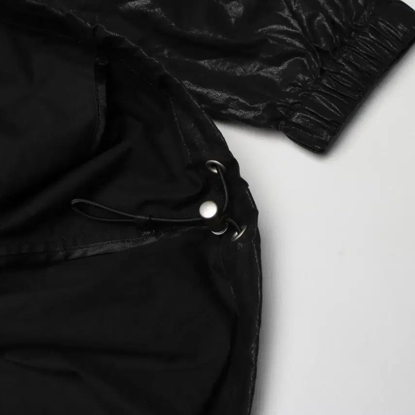 [SOLD OUT] [F] 마뗑킴 코팅 점퍼 아노락 바람막이 자켓