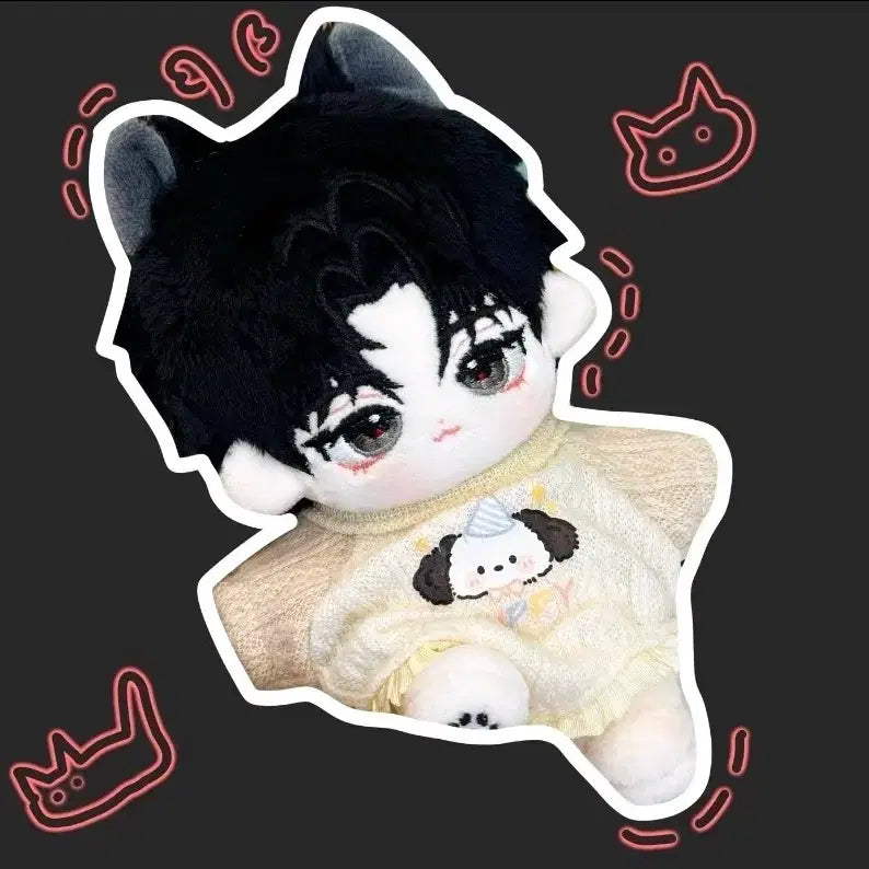 [SOLD OUT] 괴출 괴담출근 김솔음 속성 솜인형 디어솔냥 판매 양도 뼈깅
