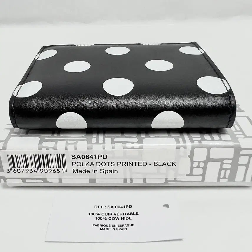 [BUNJANG] Comme des Garcons Polka Dot Wallet / [새제품]꼼데가르송 폴카도트 지갑 <블랙>
