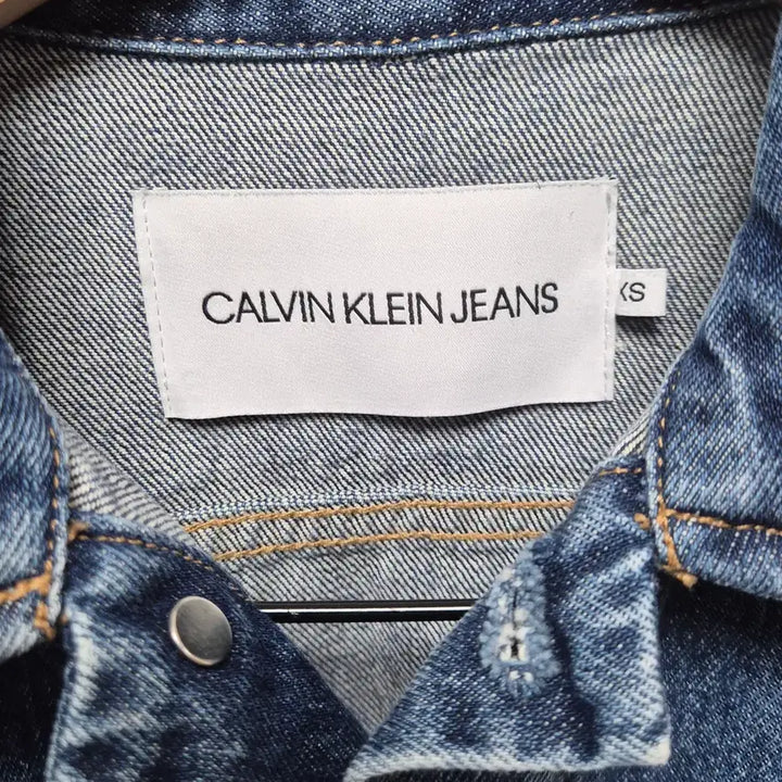 [BUNJANG] Calvin Klein Denim Dress XS / (153) CK 켈빈클라인 데님 원피스