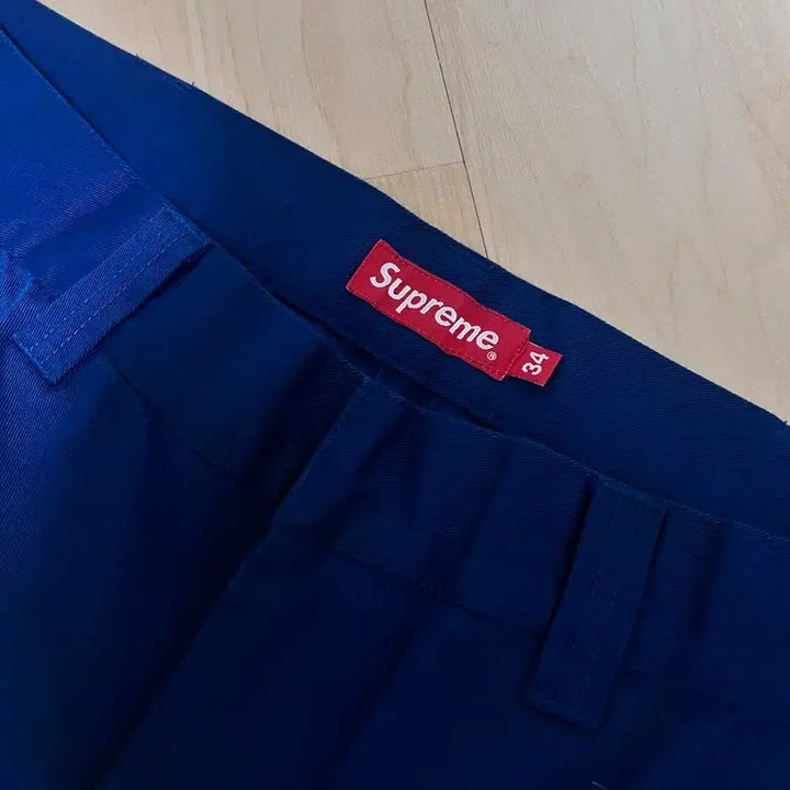 [BUNJANG] Supreme Cotton Pants Navy 34 / 34 Supreme 슈프림 면바지