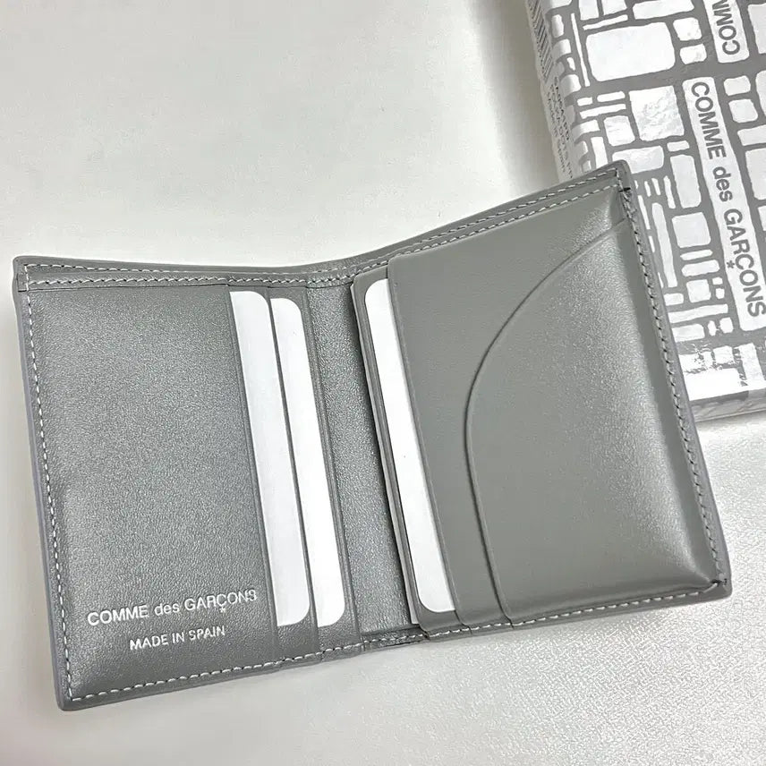 [BUNJANG] Comme des Garcons Polka Dot Wallet / [새제품]꼼데가르송 폴카도트 지갑 <그레이>