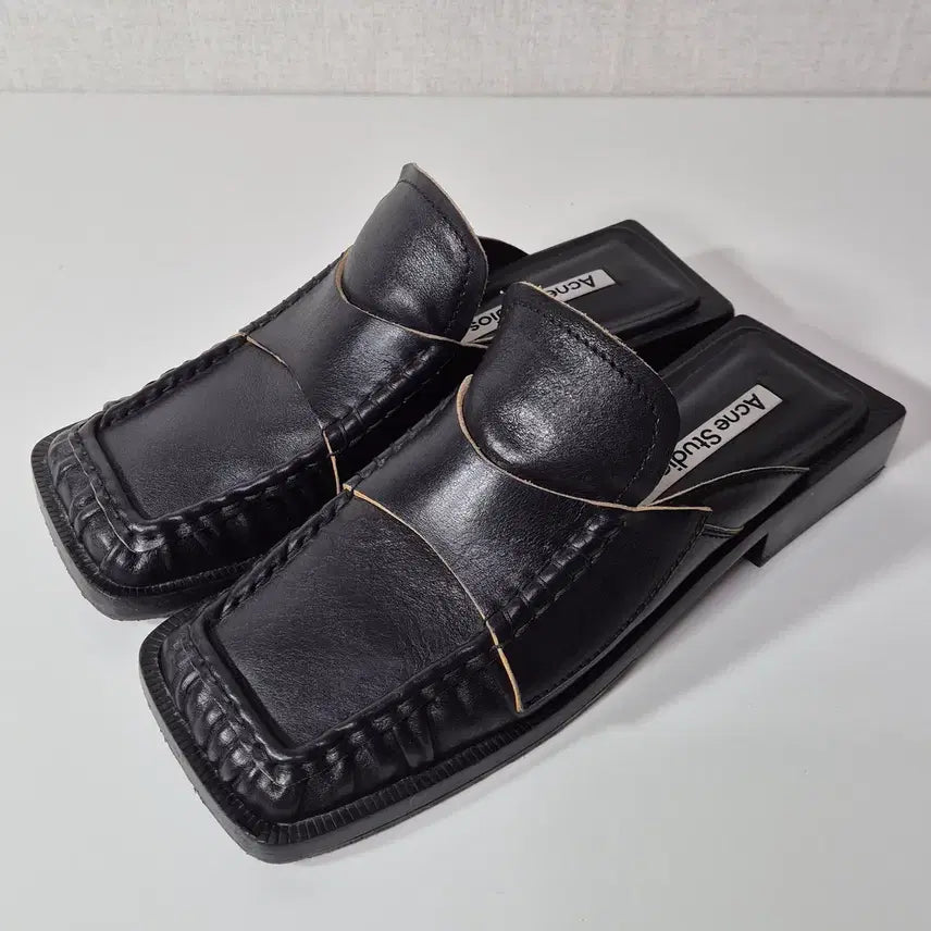 [BUNJANG] Acne Studios Leather Slippers Size 38 / (정품) 아크네스튜디오 가죽 슬리퍼