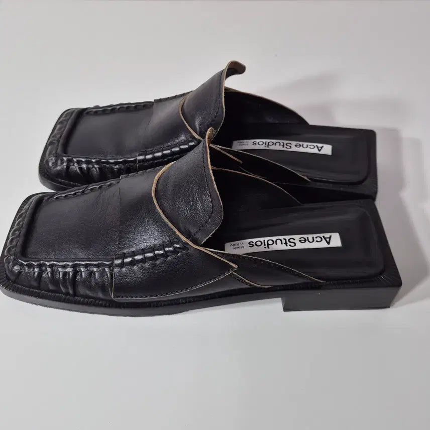 [BUNJANG] Acne Studios Leather Slippers Size 38 / (정품) 아크네스튜디오 가죽 슬리퍼