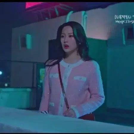 [BUNJANG] Maje Lurex Cardigan (Pink) - Size 1 / 마쥬 루렉스 가디건 핑크 1사이즈