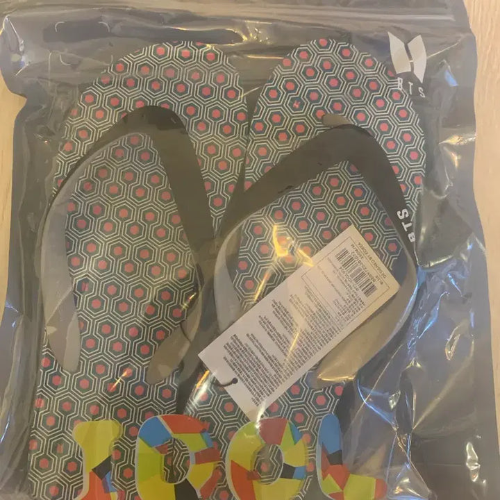[BUNJANG] BTS IDOL Limited Edition Blue Slippers 260mm / BTS IDOL 한정판 슬리퍼 블루 260mm