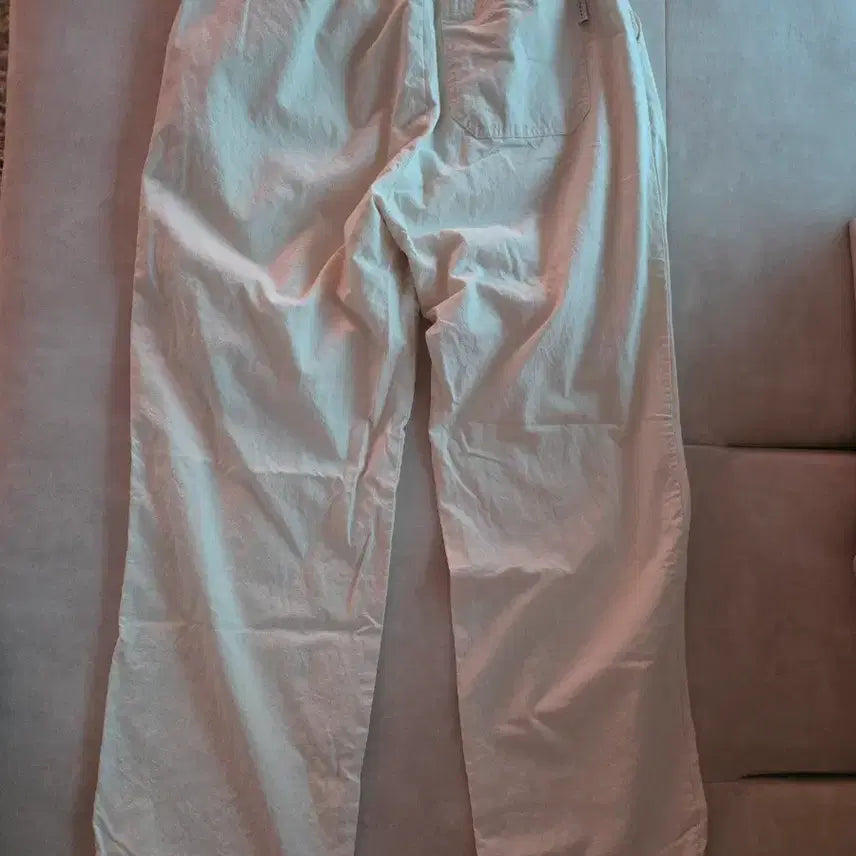 [BUNJANG] Suare Ivory Cotton Pants / 수아레아이보리색 면바지