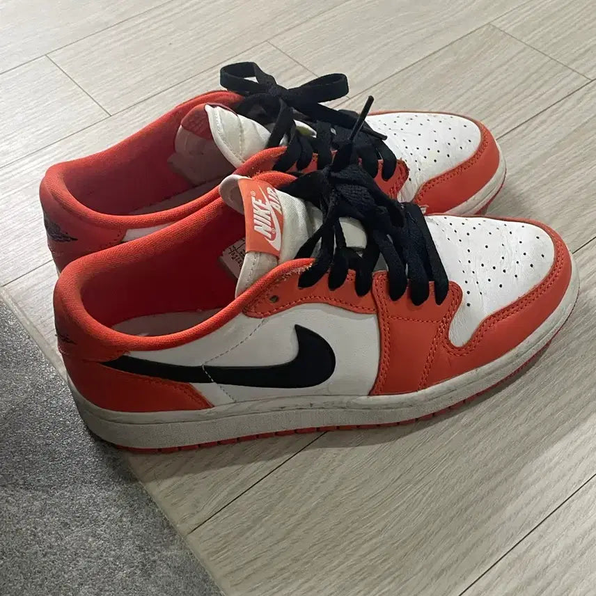 [BUNJANG] Jordan 1 Low OG Starfish Sneakers / (W) 조던1 로우 OG 스타피쉬 245