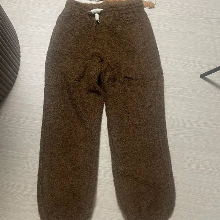 [BUNJANG] STU Bukle Pants Brown M / Stu 부클팬츠 브라운 m