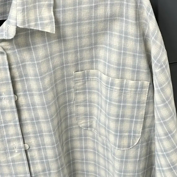 [SOLD OUT] 체크 셔츠