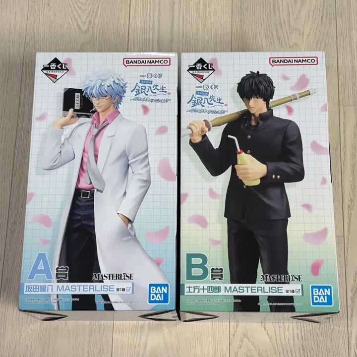 [SOLD OUT] (무배)은혼 삼젯 쿠지 A상 긴파치, B상 히지카타 일괄+하위상 포함
