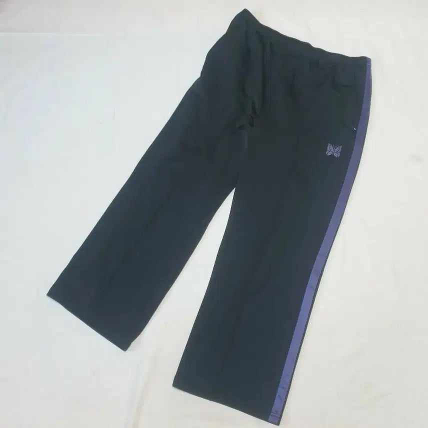 [BUNJANG] Needles Black Purple Track Pants / 니들스 블랙 퍼플 트랙 팬츠