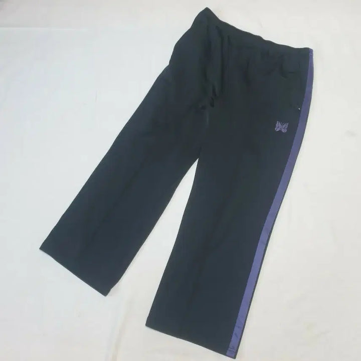 [BUNJANG] Needles Black Purple Track Pants / 니들스 블랙 퍼플 트랙 팬츠