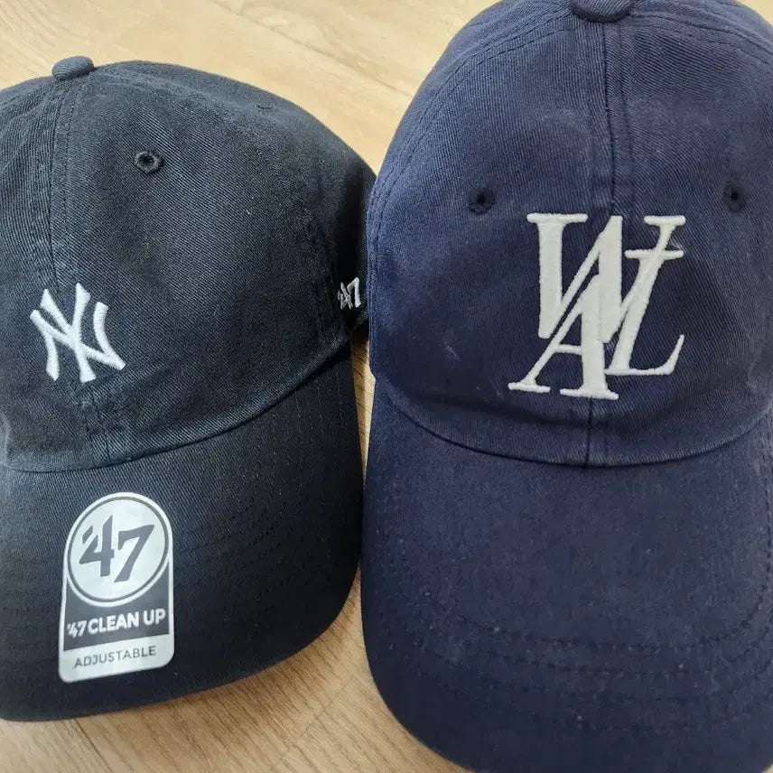 [BUNJANG] 47 Brand New York Yankees Baseball Cap / MLB 양키스 47브랜드 우알롱 야구 모자 볼캡