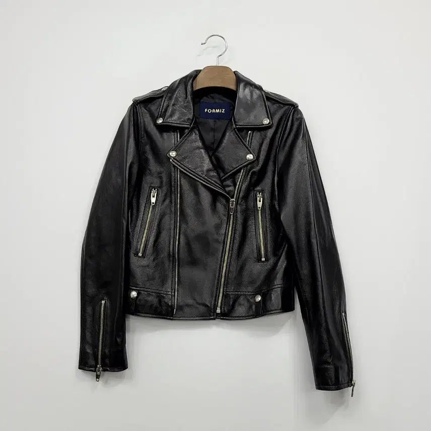 [SOLD OUT] FORMZ 포미즈 블랙 양가죽 라이더 자켓/55/앨리스/957