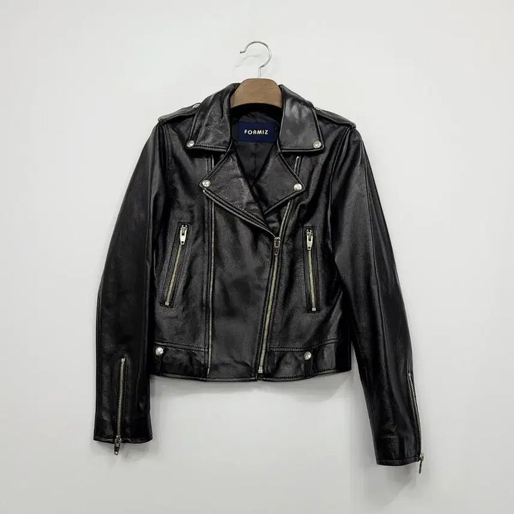 [SOLD OUT] FORMZ 포미즈 블랙 양가죽 라이더 자켓/55/앨리스/957