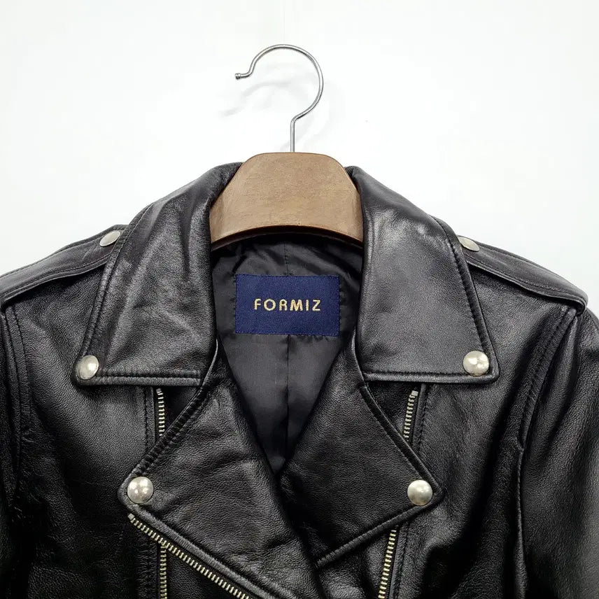 [SOLD OUT] FORMZ 포미즈 블랙 양가죽 라이더 자켓/55/앨리스/957