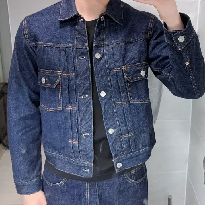 [SOLD OUT] 제라도 406xx, s 사이즈 데님 자켓