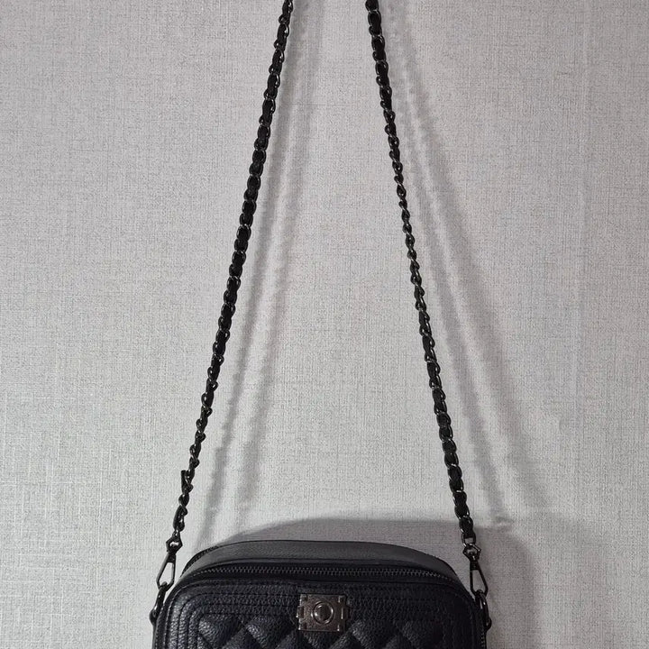 [BUNJANG] Elsaveroni Genuine Leather Mini Crossbody Bag / 엘사베로니 소가죽 미니 크로스백