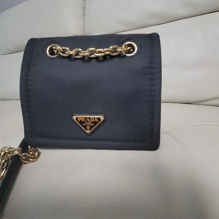 [BUNJANG] Prada Chain Mini Crossbody Bag / 프라다 체인 크로스