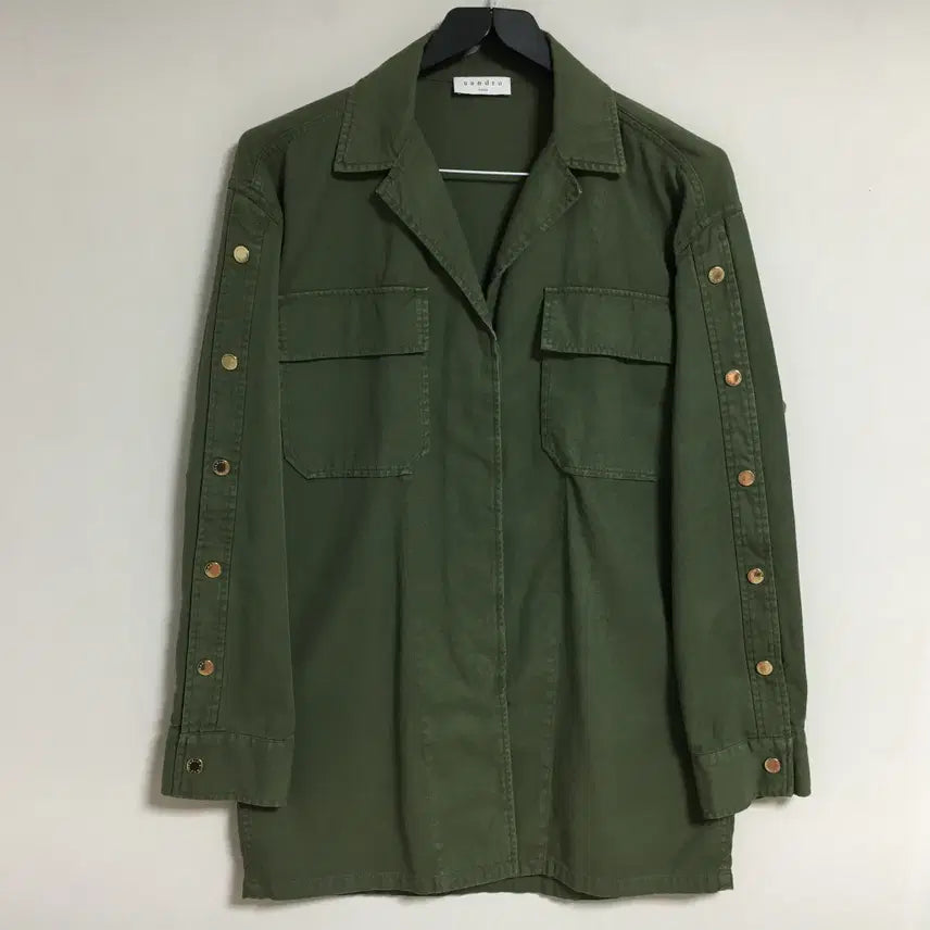 [BUNJANG] Sandro Khaki Oversized Jacket / SANDRO 산드로 야상 자켓 36