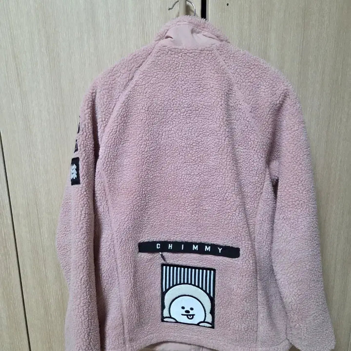 [BUNJANG] Kolon BTS Collaboration Fleece Jacket / 코오롱 bts 콜라보 뽀글이 자켓